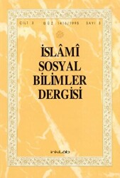 İslami Sosyal Bilimler Dergisi - Cilt 3 - Güz 1965 - Sayı 3 - İnkılab Yayınları