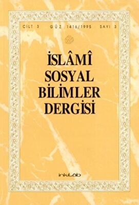 İslami Sosyal Bilimler Dergisi - Cilt 3 - Güz 1965 - Sayı 3 - 1