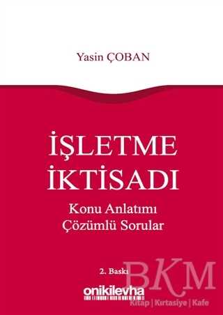 İşletme İktisadı - On İki Levha Yayınları