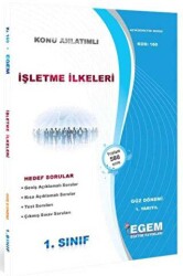 1. Sınıf İşletme İlkeleri Konu Anlatımlı Soru Bankası - Kod 160 - Egem Eğitim Yayınları