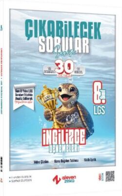 İşleyen Zeka 8. Sınıf LGS İngilizce Çıkabilecek Sorular Denemeleri - 1