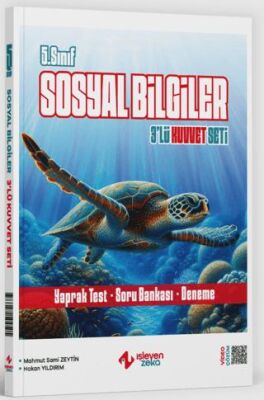 İşleyen Zeka Yayınları 5. Sınıf Sosyal Bilgiler 3`lü Kuvvet Serisi Seti - 1