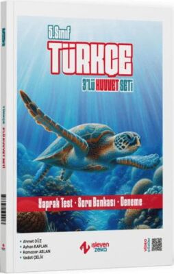 İşleyen Zeka Yayınları 5. Sınıf Türkçe 3`lü Kuvvet Serisi Seti - 1