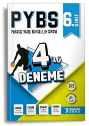 İşleyen Zeka Yayınları 6. Sınıf PYBS 4`lü Deneme - İşleyen Zeka Yayınları