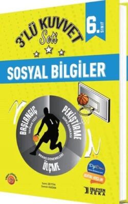 İşleyen Zeka Yayınları 6. Sınıf Sosyal Bilgiler 3`lü Kuvvet Serisi Seti - 1