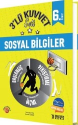İşleyen Zeka Yayınları 6. Sınıf Sosyal Bilgiler 3`lü Kuvvet Serisi Seti - İşleyen Zeka Yayınları
