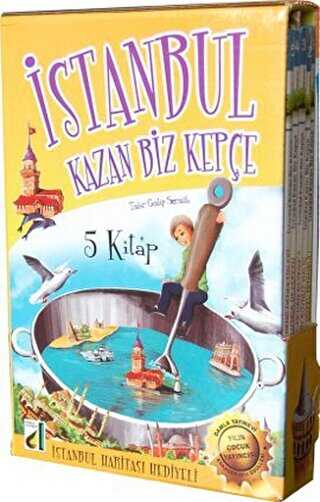 İstanbul Kazan Biz Kepçe 5 Kitap Takım - Damla Yayınevi