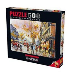 Anatolian Puzzle 500 Parça İstanbul da Akşamüstü - Anatolian
