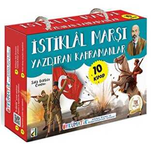 İstiklal Marşı Yazdıran Kahramanlar 10 Kitap - Damla Yayınevi