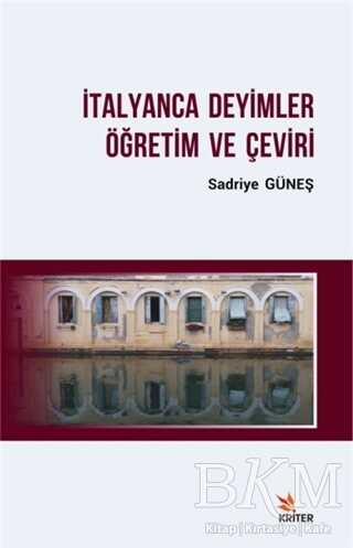 İtalyanca Deyimler Öğretim ve Çeviri - Kriter Yayınları