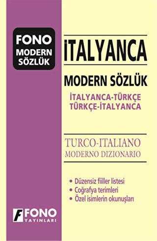 İtalyanca Modern Sözlük İtalyanca - Türkçe - Türkçe - İtalyanca