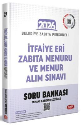 İtfaiye Eri, Zabıta Memuru ve Memur Alım Sınavı Soru Bankası - Tamamı Karekod Çözümlü - 1