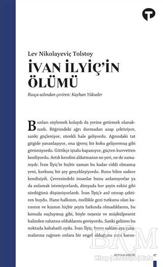 İvan İlyiç’in Ölümü - Turkuvaz Kitap