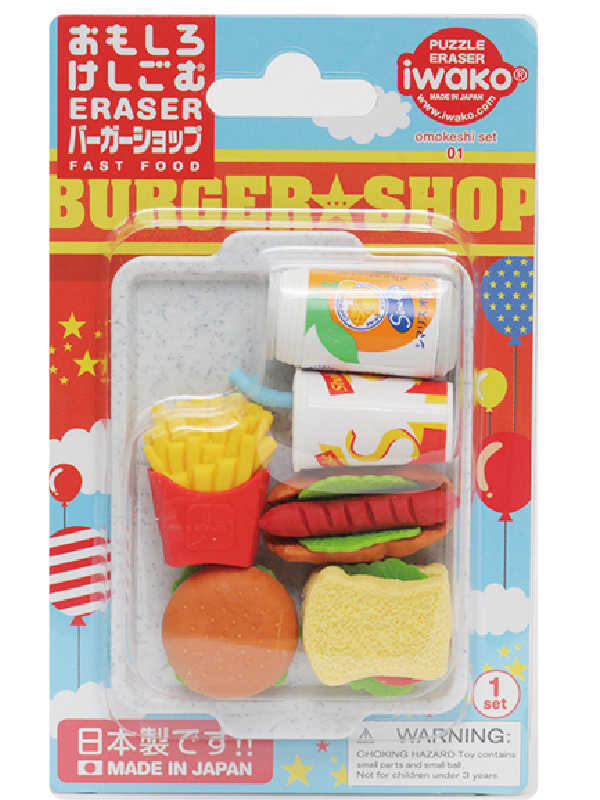 Taros Iwako - Fast Food Brister Pack Er-961099