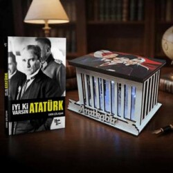 İyi ki Varsın Atatürk ve Kocatepe Ahşap Anıtkabir Işıklı Maket - Halk Kitabevi