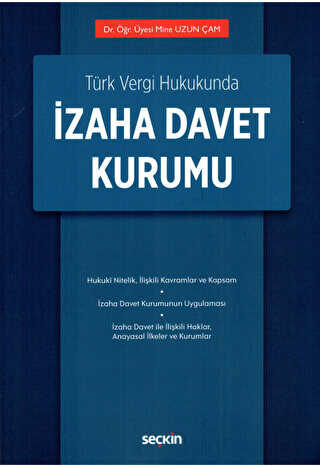İzaha Davet Kurumu - Seçkin Yayıncılık