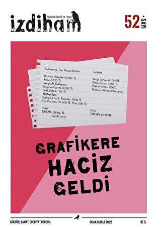 İzdiham Dergisi Sayı: 52 Ocak Şubat 2022 - İzdiham Dergisi