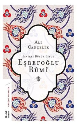 İznikli Büyük Bilge Eşrefoğlu Rumi kapağı