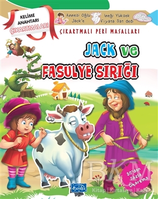 Jack ve Fasulye Sırığı - Çıkartmalı Peri Masalları - Parıltı Yayınları