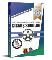 Jandarma - Emniyet Genel Müdürlüğü Misyon Koruma Sınavı Hazırlık Kitabı Çıkmış Sorular - Askeri Sınav Kitapları