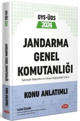 Data Yayınları Jandarma Genel Komutanlığı Personeli GYS-ÜDS Konu Anlatımlı - 1