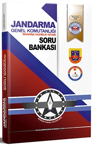 Jandarma Genel Komutanlığı Sınavlarına Hazırlık Kitabı Soru Bankası