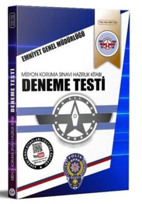 Jandarma Misyon Koruma Sınavına Hazırlık Kitabı Deneme Testi - 1