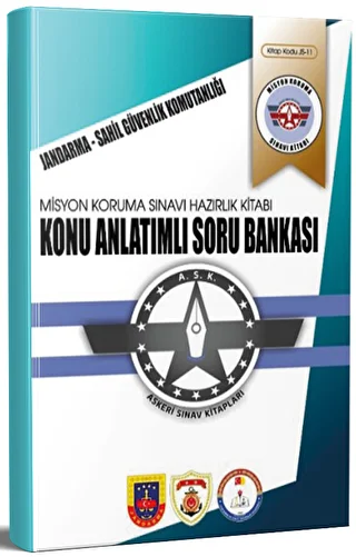 Jandarma - Sahil Güvenlik Komutanlığı Misyon Koruma Sınavı Hazırlık Kitabı Konu Anlatımlı Soru Bankası
