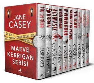 Jane Casey Maeve Kerrigan Serisi Tüm Kitaplar - Kutulu Set