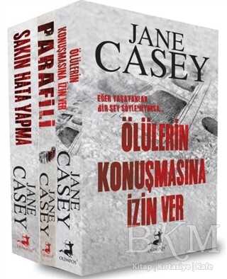 Jane Casey Polisiye Set 1 3 Kitap Takım - Olimpos Yayınları