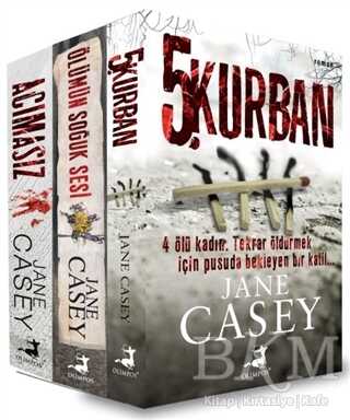 Jane Casey Polisiye Set 3 3 Kitap Takım - Olimpos Yayınları