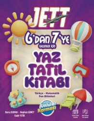 Jett 6`dan 7`ye Geçenler için Yaz Tatil Kitabı - Ünlüler Karması