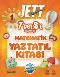 Jett 7`den 8`e Geçenler için Matematik Yaz Tatil Kitabı - Ünlüler Karması