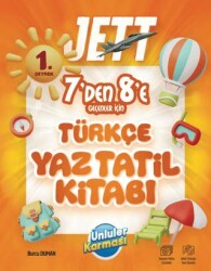 Jett 7`den 8`e Geçenler için Türkçe Yaz Tatil Kitabı - Ünlüler Karması
