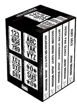 John Verdon Polisiye Set 5 Kitap Kutulu - Koridor Yayıncılık