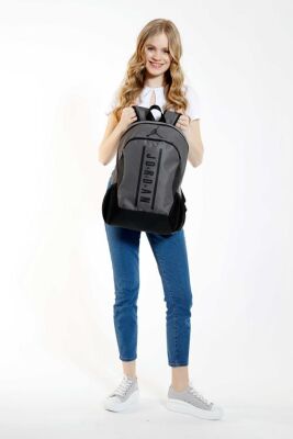 Kaukko Jordan Air Boston Gri Sırt Çantası Q3083 - 2