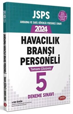 Data Yayınları JSPS Jandarma ve Sahil Güvenlik Havacılık Branşı Personeli Sınavı Tamamı Çözümlü 5 Deneme Sınavı - 1