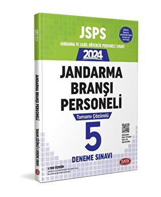 JSPS Jandarma ve Sahil Güvenlik Personeli Sınavı Jandarma Branşı Personeli Tamamı Çözümlü 5 Deneme Sınavı - 1
