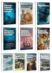 Jules Verne Serisi 10 Kitap - Halk Kitabevi