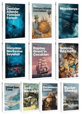 Jules Verne Serisi 10 Kitap