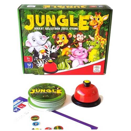 Jungle Dikkat Geliştiren Zeka Oyunu 3-99 Yaş