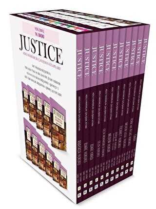 Justice Adli Hakimlik Çalışma Kitabı Modüler Set - 8 Kitap ve 2018 Güncelleme Eki