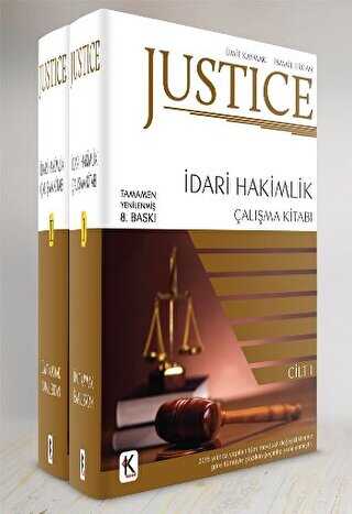 Justice İdari Hakimlik Çalışma Kitabı 2 Cilt Takım 2018 Güncelleme Eki İlaveli