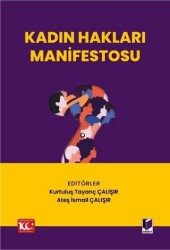 Kadın Hakları Manifestosu - Adalet Yayınevi