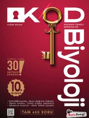 10. Sınıf Biyoloji KOD 30 Deneme - 1