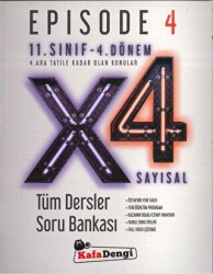 11. Sınıf Episode 4 Tüm Dersler Sayısal Soru Bankası - Kafa Dengi Yayınları
