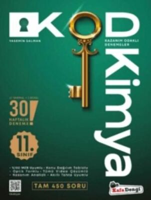 11. Sınıf Kod Kimya Kazanım Odaklı Denemeleri - 1