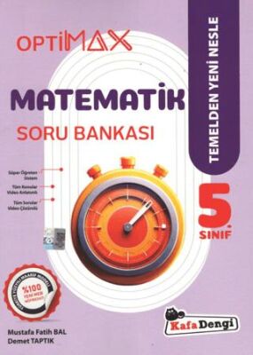 5. Sınıf 2025 Optimax Matematik Soru Bankası - 1