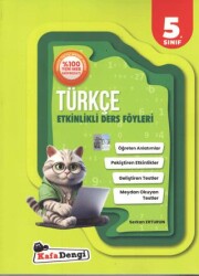 5. Sınıf 2025 Türkçe Etkinlikli Ders Föyleri - Kafa Dengi Yayınları