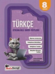 Kafa Dengi Yayınları 8. Sınıf Türkçe Etkinlikli Ders Föyleri - Kafa Dengi Yayınları